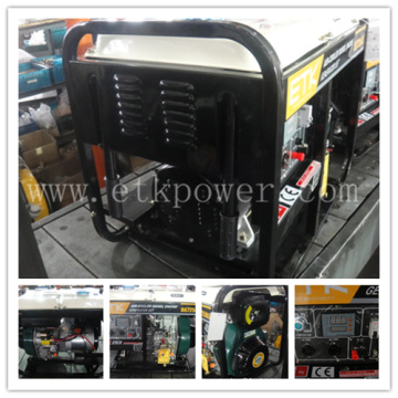 Tragbarer Diesel-Generator-Set mit 14HP Motor